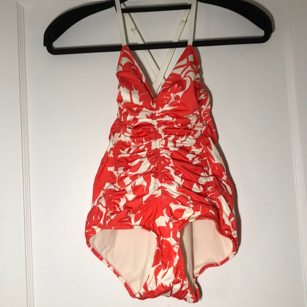 Kate Spade Coral swimsuit